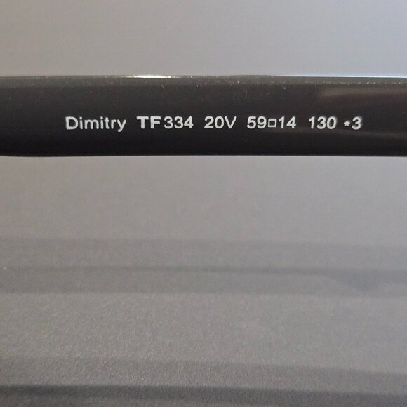 Tom Ford Dimitry Sunglasses TF334 20V Gray/Palladium 59mm - Picture 12 of 14